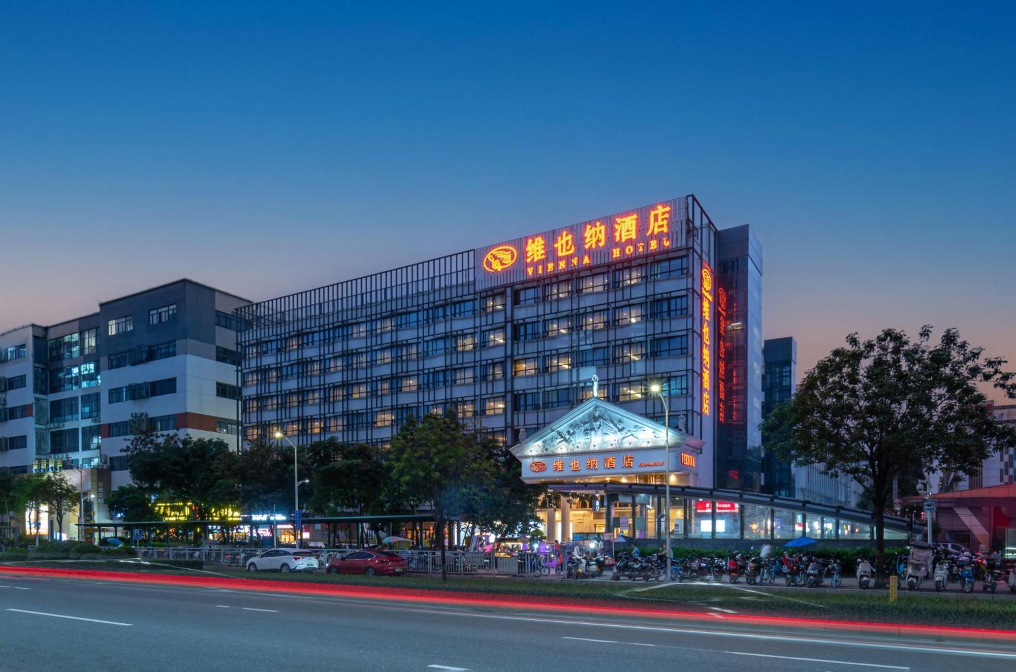 Vienna Hotel Shenzhen Fuyong Subway Station Exterior foto